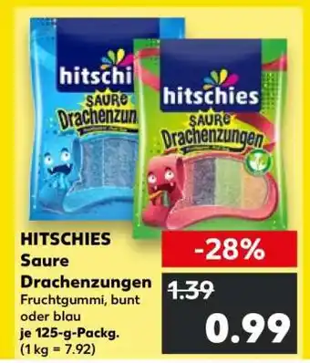 Kaufland HITSCHIES Saure Drachenzungen Angebot