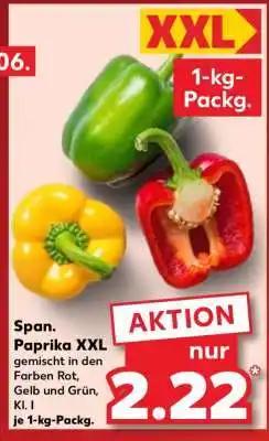 Kaufland Span. Paprika XXL Angebot
