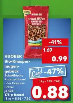 Kaufland HUOBER Bio-Knusperlaugengbäck Angebot