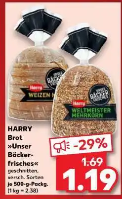 Kaufland HARRY Brot Unser Bäckerfrisches Angebot