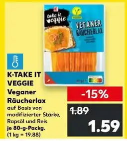 Kaufland K-TAKE IT VEGGIE Veganer Räucherlax Angebot