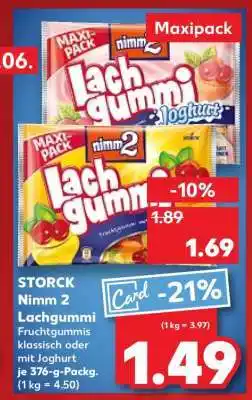 Kaufland Storck Nimm 2 Lachgummi Angebot