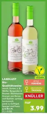 Kaufland LANDLUST Bio-Qualitätsweine Angebot