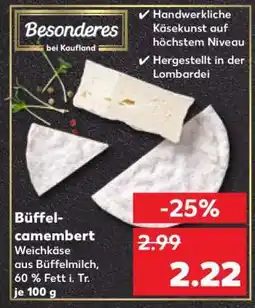 Kaufland Büffelcamembert Angebot