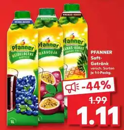 Kaufland PFANNER Saft- Getränk Angebot