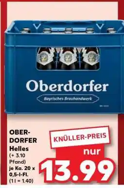 Kaufland Oberdorfer Helles Angebot