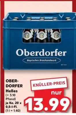 Kaufland Oberdorfer Helles Angebot