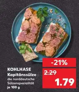 Kaufland KOHLHASE Kapitänssülze Angebot
