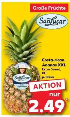 Kaufland Costa-rican. Ananas XXL Angebot