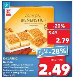 Kaufland K-CLASSIC Kuchen Angebot