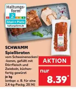 Kaufland SCHWAMM Spießbraten Angebot