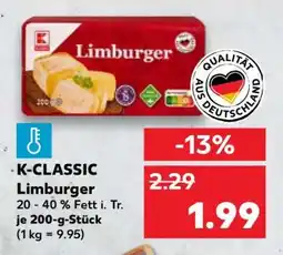 Kaufland K-CLASSIC Limburger Angebot