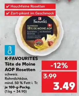 Kaufland Tête de Moine AOP Rosetten Angebot