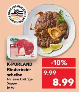 Kaufland K-PURLAND Rinderbeinscheibe Angebot
