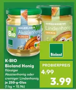 Kaufland K-BIO Bioland Honig Angebot