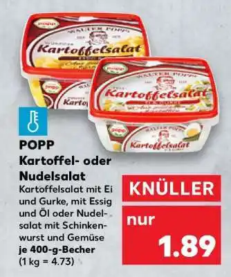 Kaufland POPP Kartoffel- oder Nudelsalat Angebot