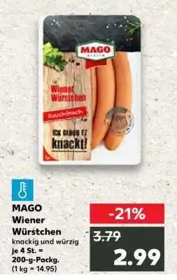 Kaufland MAGO Wiener Würstchen Angebot