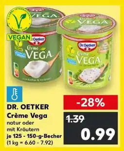 Kaufland Dr. Oetker Creme Vega Angebot
