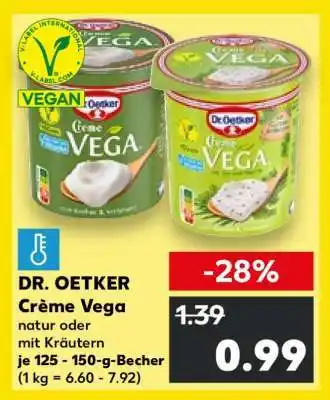 Kaufland Dr. Oetker Creme Vega Angebot