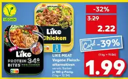 Kaufland LIKE MEAT Vegane Fleischalternativen Angebot