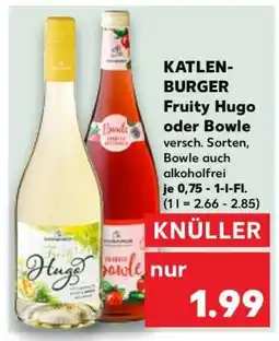 Kaufland KATLENBURGER Fruity Hugo oder Bowle Angebot