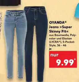 Kaufland OYANDA Jeans Super Skinny Fit Angebot