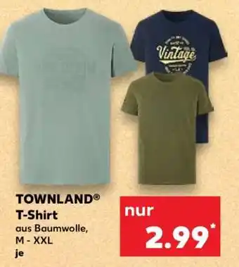 Kaufland TOWNLAND T-Shirt Angebot