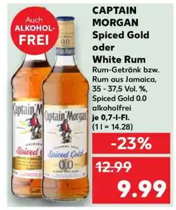Kaufland CAPTAIN MORGAN Spiced Gold oder White Rum Angebot