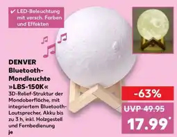 Kaufland DENVER Bluetooth-Mondleuchte LBS-150K Angebot