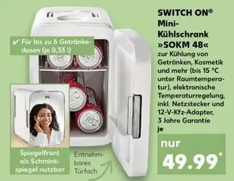 Kaufland SWITCH ON Mini-Kühlschrank SOKM 48 Angebot
