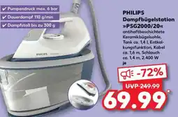 Kaufland PHILIPS Dampfbügelstation PSG2000/20 Angebot