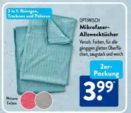 Aldi Süd OPTIWISCH Mikrofasertücher Angebot
