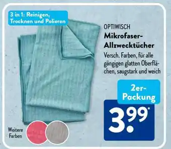 Aldi Süd OPTIWISCH Mikrofasertücher Angebot