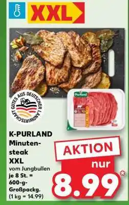 Kaufland K-PURLAND Minutensteak XXL Angebot