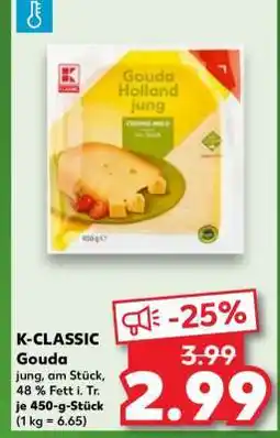 Kaufland K-CLASSIC Gouda Angebot