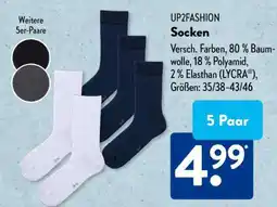 Aldi Süd UP2FASHION Socken Angebot