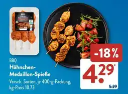 Aldi Süd BBQ Hähnchen-Medaillon-Spieße Angebot