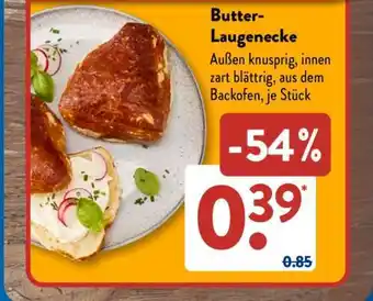 Aldi Süd Butter-Laugenecke Angebot