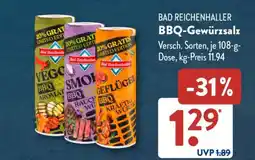 Aldi Süd BAD REICHENHALLER BBQ-Gewürzsalz Angebot