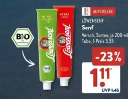 Aldi Süd LÖWENSENF Senf Angebot