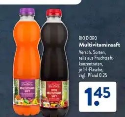 Aldi Süd RIO D’ORO Multivitaminsaft Angebot