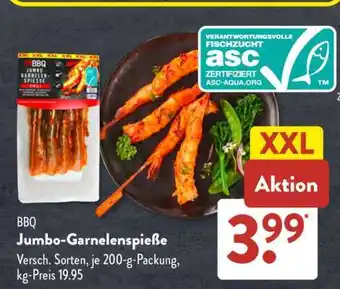 Aldi Süd BBQ Jumbo­ Garnelenspieße Angebot