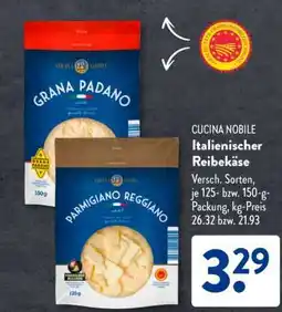 Aldi Süd Cucina Nobile Italienischer Reibekäse Angebot