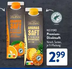 Aldi Süd RIO D’ORO Premium- Direktsaft Angebot