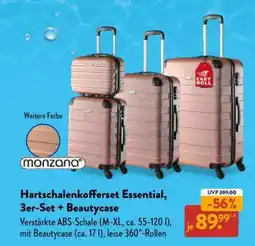 Aldi Süd Hartschalenkofferset Essential, 3er-Set + Beautycase Angebot