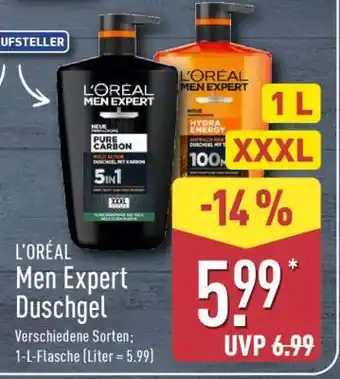 Aldi Nord L'ORÉAL Men Expert Duschgel Angebot
