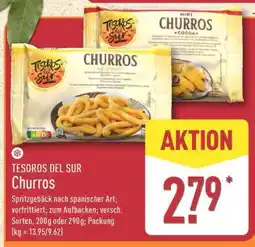 Aldi Nord TESOROS DEL SUR Churros Angebot