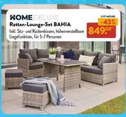 Aldi Süd Rattan-Lounge-Set Bahia Angebot