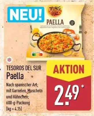 Aldi Nord TESOROS DEL SUR Paella Angebot