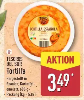 Aldi Nord TESOROS DEL SUR Tortilla Angebot